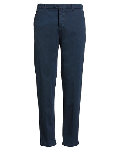 KITON Casual pants Navy 95% Cotton, 3% Cashmere, 2% Elastane