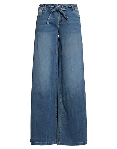 SER.O.YA Denim pants 86% Cotton, 13% Polyester, 1% Elastane