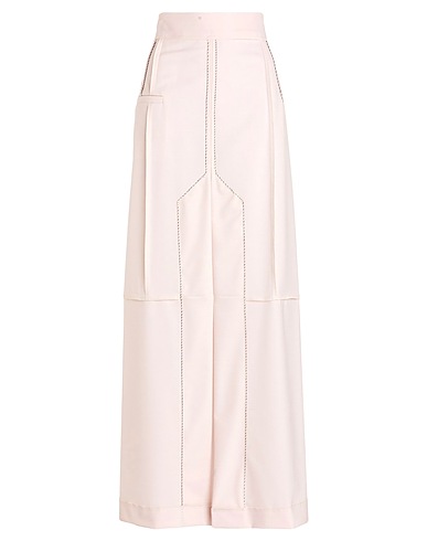 VICTORIA BECKHAM Long skirt Light pink 53% Polyester, 43% Virgin Wool, 4% Elastane