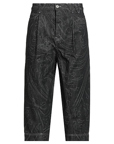 VIVIENNE WESTWOOD Denim trousers Black 100% Cotton