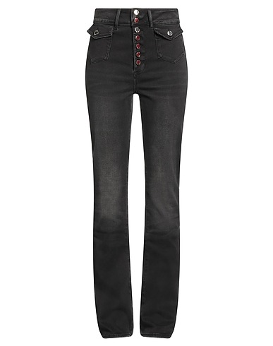 MET JEANS Denim trousers Black 47% Cotton, 26% Lyocell, 24% Polyester, 3% Lycra®