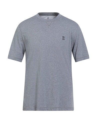 BRUNELLO CUCINELLI T-shirt Grey 100% Cotton