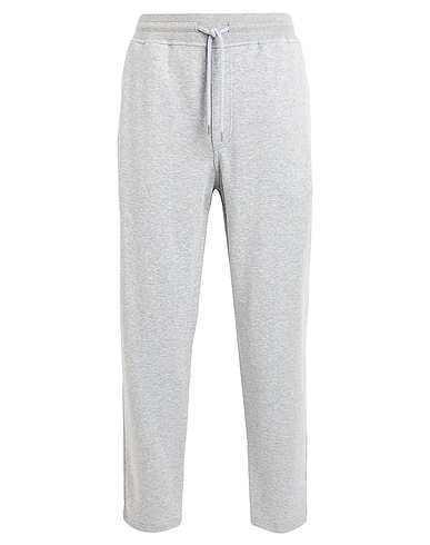 BRUNELLO CUCINELLI Casual trouser Grey 64% Cotton, 26% Polyamide, 6% Cashmere, 4% Silk