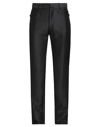 TOM FORD Casual trouser Black 50% Wool, 40% Mohair wool, 10% Silk