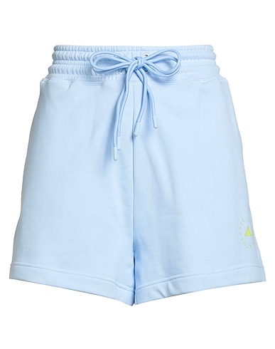 ADIDAS by STELLA McCARTNEY Shorts & Bermuda Sky blue 100% Organic cotton