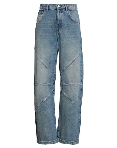 AMISH Denim trousers Blue 100% Cotton