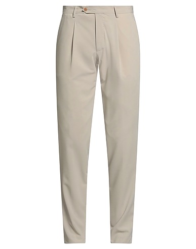 TOMBOLINI Casual trouser Beige 70% Polyester, 24% Viscose, 6% Elastane