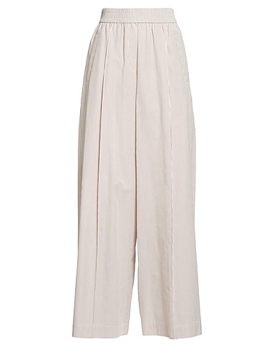 BRUNELLO CUCINELLI Casual trouser Khaki 100% Cotton