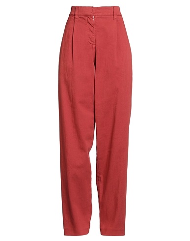 BRUNELLO CUCINELLI Denim pants Brick 96% Cotton, 4% Elastane