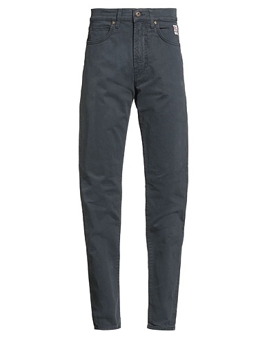 ROŸ ROGER'S Casual trouser Midnight blue 97% Cotton, 3% Elastane
