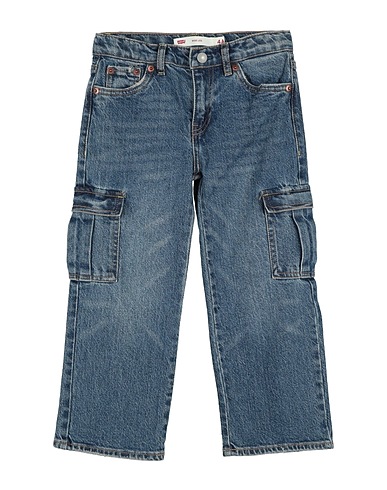 LEVI'S Denim trousers Blue 98% Cotton, 1% Elastane, 1% Other Fibres