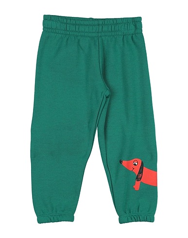 MINI RODINI Casual trouser Green 100% Cotton