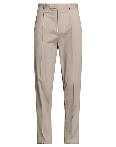 ZEGNA Casual trouser Beige 96% Cotton, 4% Elastane