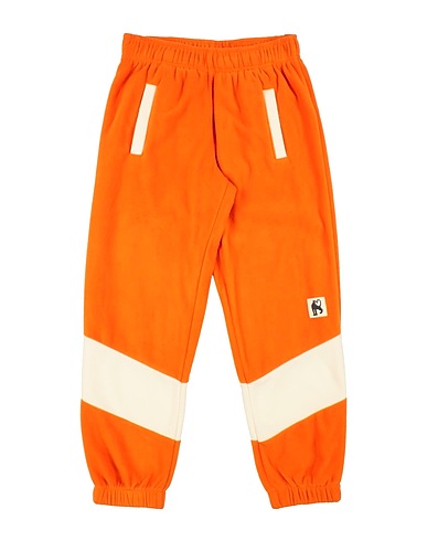 MINI RODINI Casual pants Orange 100% Polyester
