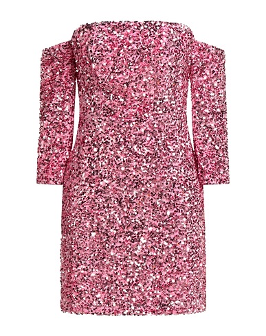 TENSIONE IN Sequin dress 95% Polyester, 5% Elastane