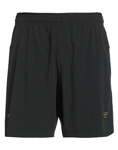 EA7 Sportswear Black 87% Polyester, 13% Elastane