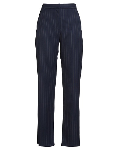 BAUM UND PFERDGARTEN Casual pants Navy 69% Recycled polyester, 29% Viscose, 2% Elastane
