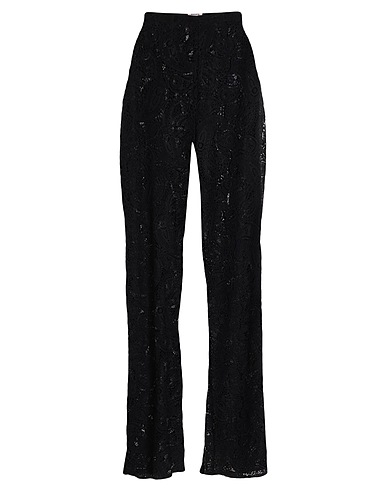 BAUM UND PFERDGARTEN Casual trouser Black 67% Polyamide, 33% Cotton