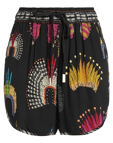 FARM RIO Shorts & Bermuda Black 100% Rayon