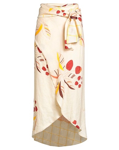 JUAN DE DIOS Jupe longue 100% Lin