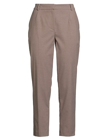 PUROTATTO Hosen Khaki 60% Viskose, 38% Polyester, 2% Elastan