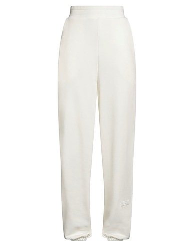 ICE PLAY Casual trouser Ivory 90% Cotton, 10% Polyester
