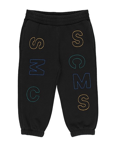 STELLA McCARTNEY KIDS Повседневные брюки Чёрный 100% Хлопок, Полиэстер