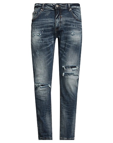R-YTUAL Pantaloni jeans Blu 99% Cotone, 1% Elastan