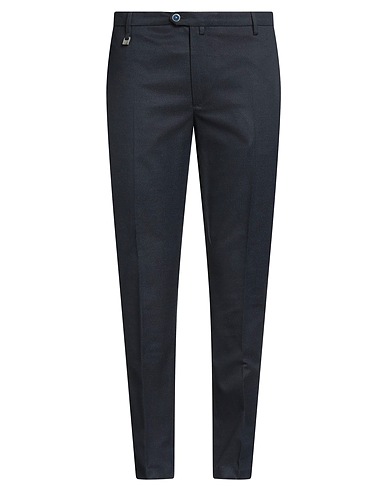 BARBATI Casual pants Navy 63% Polyester, 34% Viscose, 3% Elastane