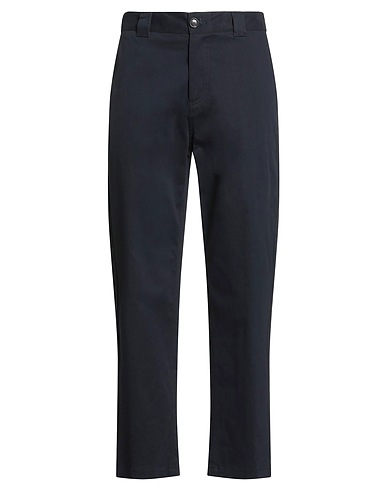 BERNA Casual pants Navy 98% Cotton, 2% Elastane