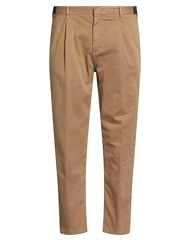 BERNA Casual trouser Camel 97% Cotton, 3% Elastane