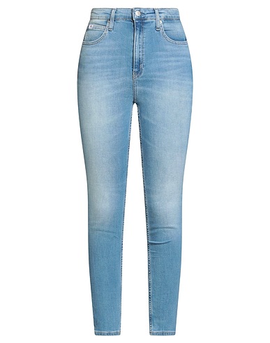 CALVIN KLEIN JEANS Pantaloni jeans Blu 93% Cotone, 6% Poliestere, 1% Elastan