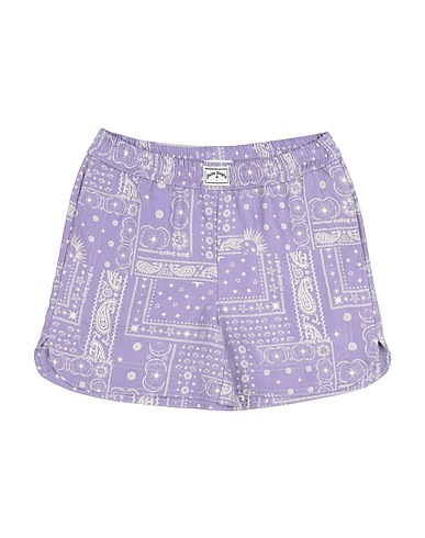 PALM ANGELS Σορτς + Βερμουδες Λιλά 100% Ρεγιόν