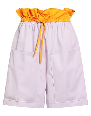 MSGM Shorts & Bermuda Lilac 100% Cotton
