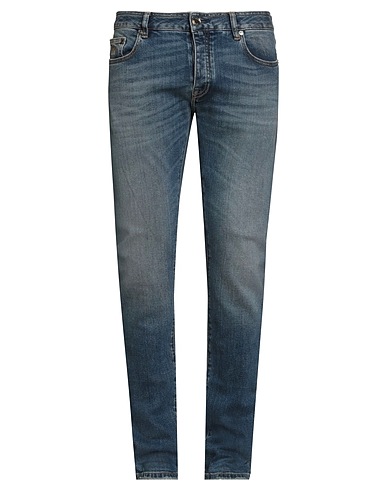 MOORER Джинсовые брюки Синий 98% Хлопок, 2% Эластан