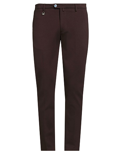 BARBATI Casual pants Dark brown 64% Viscose, 31% Polyamide, 5% Elastane
