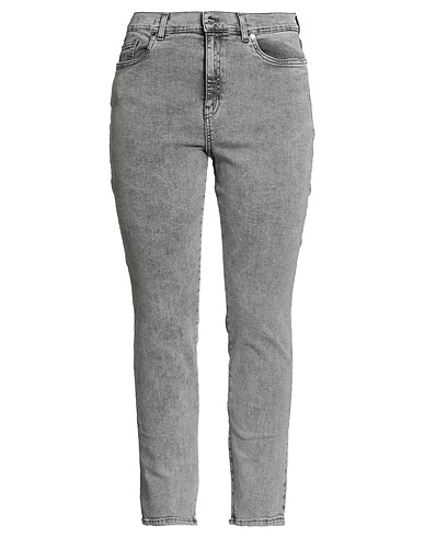 I BLUES Denim pants Grey 99% Cotton, 1% Elastane
