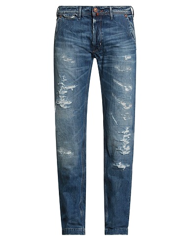 JACOB COHЁN Denim pants Blue 100% Cotton
