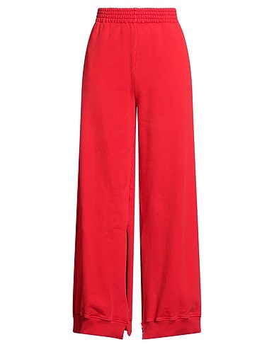 MM6 MAISON MARGIELA Casual παντελόνι Κόκκινο 100% Βαμβάκι