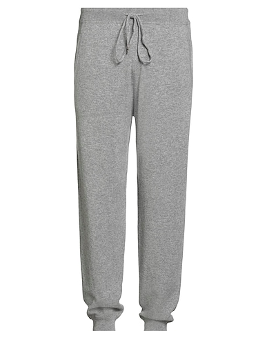 MAX TONSO Casual trouser Light grey 100% Cashmere