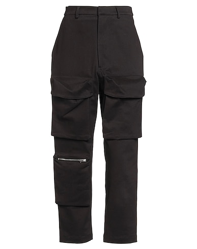 THE M.. Casual trouser Black 98% Cotton, 2% Elastane