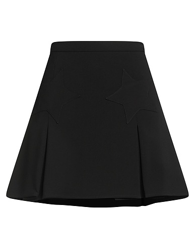 NO SECRETS Mini skirt Black 88% Polyester, 12% Elastane