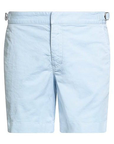 ORLEBAR BROWN Shorts & Bermuda Celeste 98% Cotone, 2% Elastan