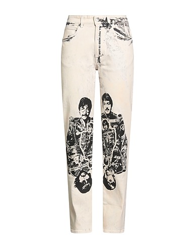 STELLA McCARTNEY Pantalón THE BEATLES Marfil 98% Algodón, 2% Elastán