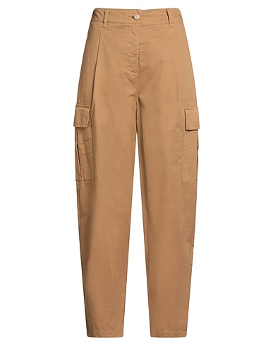 BERNA Casual pants Camel 100% Cotton