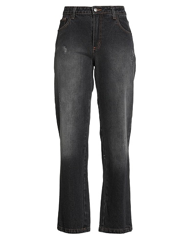 BERNA Denim pants Black 100% Cotton