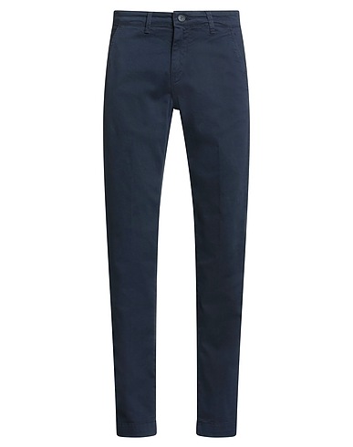 MORO Casual trouser Midnight blue 98% Cotton, 2% Elastane