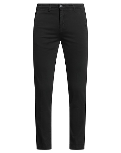 MORO Pantalón Negro 98% Algodón, 2% Elastán