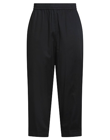 ÉCOLE DE CURIOSITÉS Casual trouser Black 100% Cotton