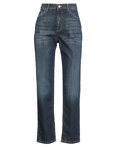 KOCCA Denim trousers Blue 98% Cotton, 2% Elastane